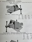 Vintage 1915 Prentiss Bulldog Rex Vise Bench Hardware Catalog Page Machinist