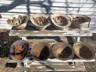 Original Us  Helmet Lot Of 8