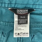 Outdoor Research Wadi Rum Pants Mens 34x30 Teal Climbing Hiking Tech Stretch