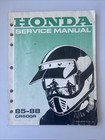 Oem Honda Cr500r Service Shop Manual 85-88 Repair Book 