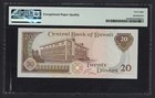 Kuwait 20 Dinars 1968 Nd 1986-91  P16x Uncirculated Grade 68