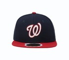 New Era 59fifty Kids Boys Cap Washington Nationals Alternate Navy Red Fitted Hat