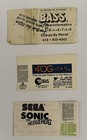 Keith Richards X Pensive Winos New Barbarians Ticket Stubs 1979 1988 1993  Rare 