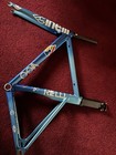 Cinelli Vigorelli 700c Track road Bike Frame Blue Unisex Adults