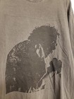 Ny 2018 Post Malone Live Shirt Large Gray Faded Big Graphic Print Long Sleeve