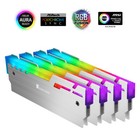 Rgb Memory Cooler 5v 3-pin Addressable Led Aluminum Radiator Ram Cooling 2-pack