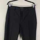 Banana Republic Sculpted Bootcut Pant Womens 8p Black Stretch
