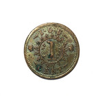 Civil War Token United States Copper Iou 1 Cent