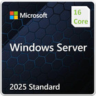 Genuine Windows Server 2025 Standard Edition - 24 Core 2vm  Dvd  Coa