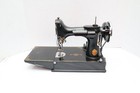 Vintage 1935 Singer Featherweight Sewing Machine 221 W case   Peddle Antique