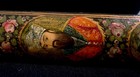 Early 1900 Hand Made Mid East Islamic Qajar Period Papier Mache Qalamdan