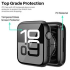 1 2x Full Cover Case Glass Screen Protector For Apple Watch Series 10 11 42 46mm
