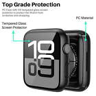 2x Hard Full Cover Case Glass Screen Protector For Apple Watch Series 10 42 46mm