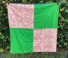 Patchwork Christmas Quilt Christmas Theme 40    L  X 39    W