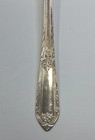 Rogers Cotillion Spoon Lot Of 2 Silver Plate Soup Floral Vtg 1930s 7 