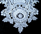 Antique Lot 3 Lace Inserts Schiffli Machine Embroidered Beautiful Lace 8 x5 