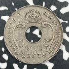 1914-h East Africa   Uganda 5 Cents Lot f8146