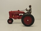 Arcade Farmall M Cast Iron Toy Tractor Vintage Restored 