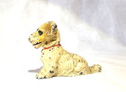 Hubley Metal Sealyham Terrier Dog Figurine Card Holder