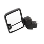 Driver Left Side For 19-24 Chevy Silverado sierra 2500hd 3500hd Tow Mirror Black