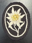 German Special Forces  waffen  Mountain Troop Edelweiss Sleeve Shield