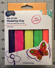 1 1 Lb Modeling Clay Non-drying Bright Colors New Hello Hobby 5 Colors