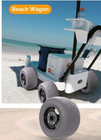  9  Balloon Sand Tires   Axel For Beach Cart Fishing Cart Dolly Soft Sand Wheels