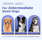 48  Extra Large Dog Crate Kennel Folding Pet Cage Metal W  2 Doors   Tray Xl Xxl
