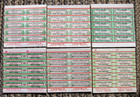 Christmas Jukebox Star Title Strips - Lot Of 34 Full Sheets And 18 Individuals