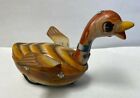 Vintage Litho  Friction Toy Duck - Japan   - New Old Stock