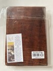 Journal Handmade Italian Embossed Leather Floral Wreath Brown New Sealed