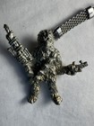 Vintage Star Wars Chewbacca Metal Keychain Figure Wookiee Clip Charm