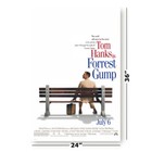 Forrest Gump - Movie Poster  regular Style   size  24  X 36  