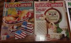 Lot Of 9 Vintage Plastic Canvas Corner Quick   Easy Magazines From 80s 90s