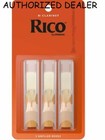 Rico 3 Pack Bb Clarinet Reeds Strength 2 5 Rca0325