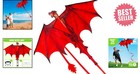 Joyin Dragon Kites For Kids And Adults  Easy To Fly Large Single Line Kite For K