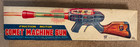 Vintage Friction Motor Comet Machine Gun Tin Toy Sparks And Noise New In Box