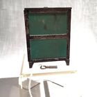 1890 s Two Panels Door   Sides Design Iron Toy Safe Still Bank With Original Key