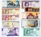 Lots 100 Pcs Banknotes From 10 Different Paper Money Unc Brand New Collections A