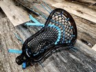 Any Color  Stringing New Ecd Black Smoke Ion Lax Lacrosse Head Attack Pocket