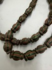 Antique Multicolor Unique Mix  Glass  Trade Beads     Unique Collectible Strand