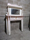   Ornate Antique Chestnut Fireplace Mantel   54 X 80   Architectural Salvage