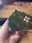 Estate Find Unidentified Rock Mineral Jasper   Green Chunk Display Specimen 2lb