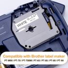 4pk Label Maker Tape 12mm 0 47 Compatible W  Brother M-k231s P-touch Black White
