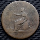 1813 Lower Canada Halfpenny Copper Token - Marquis Wellington - We-7
