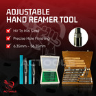 Adjustable Hand Reamer 20 Pcs  Set  Hv To H16  Sizes  1 4   To 2 7 32  