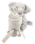 Zillion Toyz Infant Baby Soother Security Lovey Blanket Plush Lovie Elephant