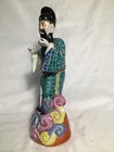 Antique Chinese Famille Rose Eight Immortals Porcelain Figure Wei Mark 10 5   