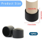 Pack Of 16 Foosball End Caps 15 8mm Foosball Table Rod End Universal Safety End 