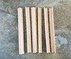 Dollhouse Miniatures 6  Pieces X6 Corner Trim Molding 1 2  X 1 2  X 6  - 70296